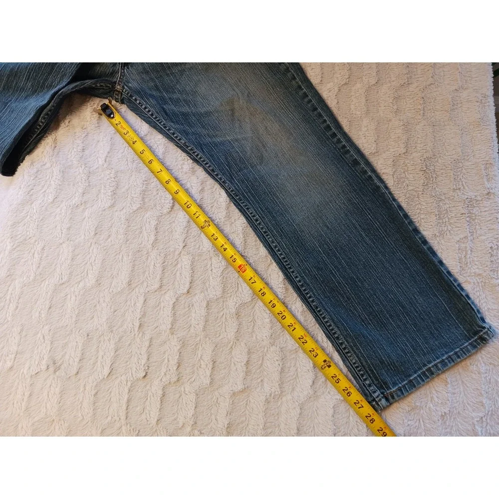 Levis 559 Jeans Relaxed Straight Dark Sand Wash Blue Denim Men's Size 38x30